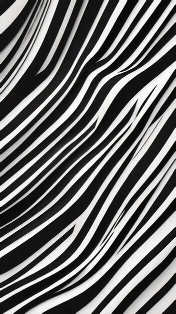 Premium Photo Black And White Diagonal Stripes Pattern Background