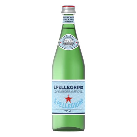 S Pellegrino Water 750 Ml Glass Bottle Sanpellegrino