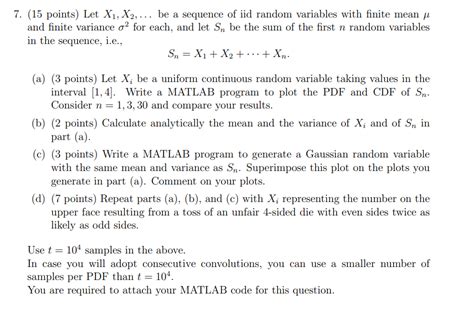 Points Let X X Be A Sequence Of Iid Studyx