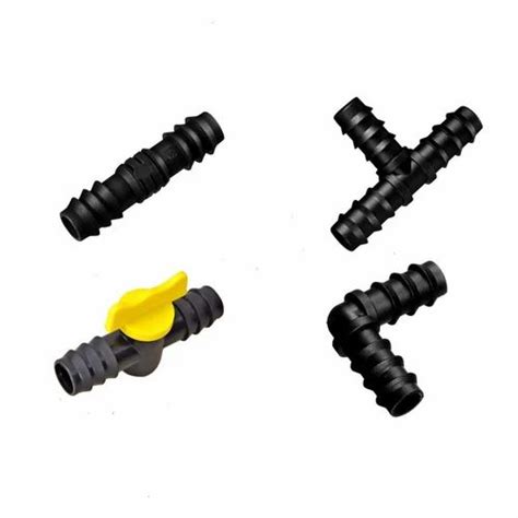 Hdpe Drip Irrigation Fittings Tee Joiner L Bow Dimensionsize 16mm