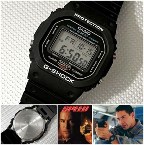 Rare 1990 Casio G Shock Dw 5600c 1v 901 As Worn By Keanu Reeves In