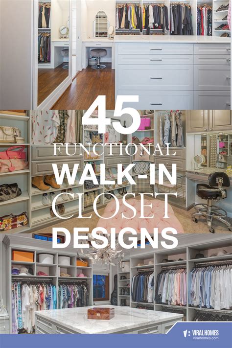 45 Functional Walk In Closet Designs To Store Your Stuff Viral Homes