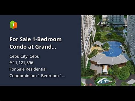 For Sale Bedroom Condo At Grand Residences Pres Roxas St Cebu City