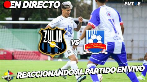 Zulia Fc Vs Hermanos Colmenarez Jornada Futve En Vivo