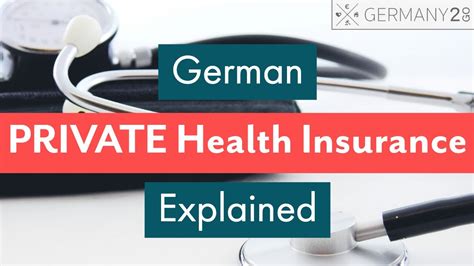 Private Health Insurance Germany German Private Health Insurance