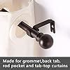 Amazon Gxoackj Curtain Rods For Windows Inch Inch