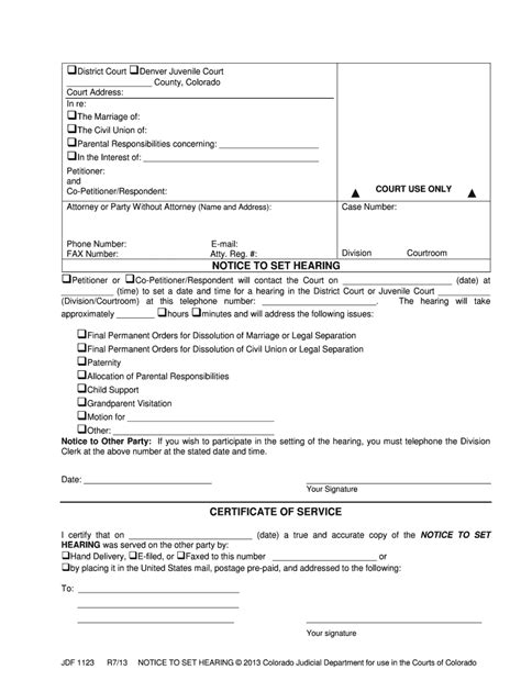 Form Co Jdf Fill Online Printable Fillable Blank