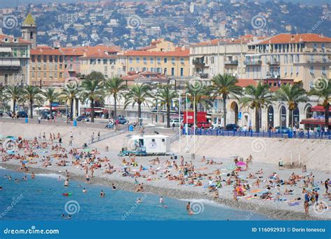 Promenade Des Anglais, Beach, Body of Water, Water, Sea Editorial Stock ...