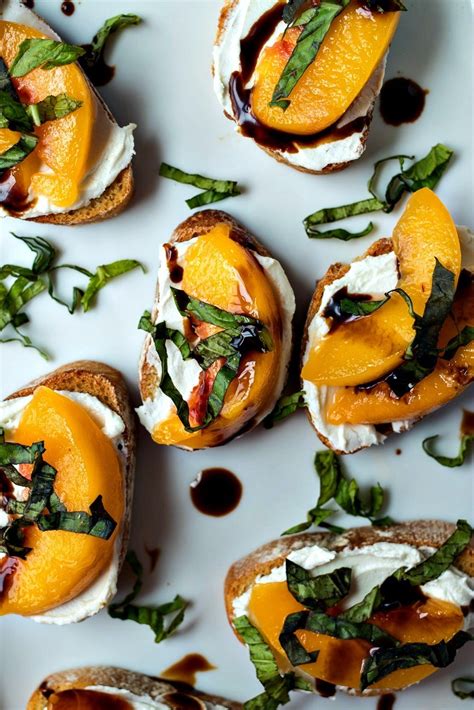 Peach And Goat Cheese Crostini Wine Pairing Cpa Certified Pastry Aficionado