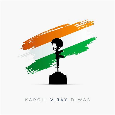 26th July Kargil Vijay Diwas Design Concept With Indian Flag And Army Social Media Post 25734149