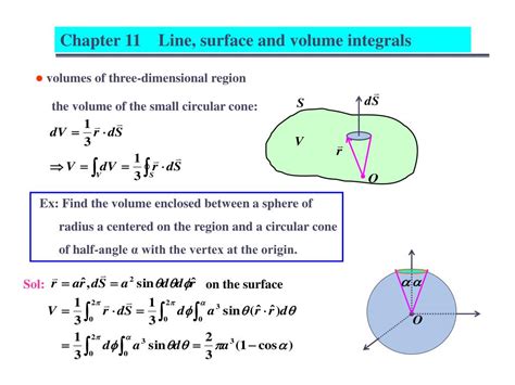 PPT - Chapter 11 Line, surface and volume integrals PowerPoint Presentation - ID:688474