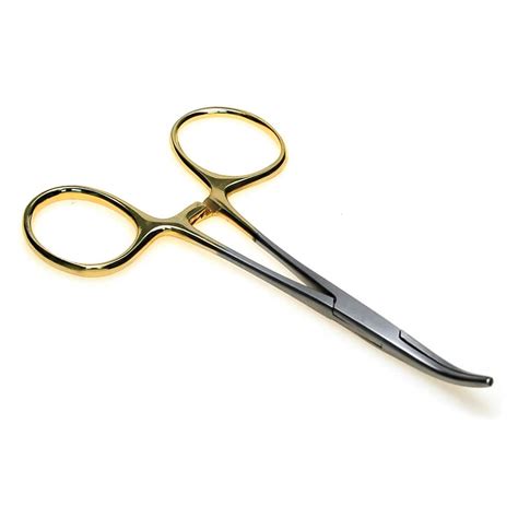 Superfly Stainless Steel Curved Forceps 6 In Gold Canadian Tire