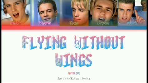 Westlife Flying Without Wingscolor Coded Lyrics Wengkor Youtube