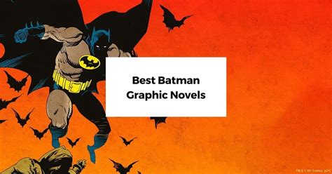 15 Best & Essential Batman Graphic Novels | Displate Blog