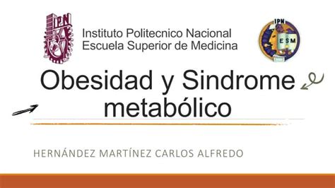 Sindrome Metabolico Pptx