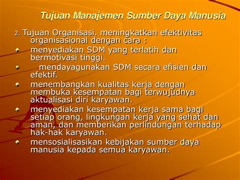 PPT MANAJEMEN SUMBER DAYA MANUSIA PowerPoint Presentation Free