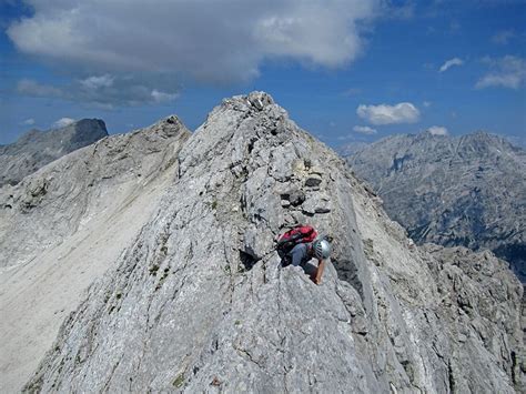 Kurzzeitig Recht Ausgesetzte Kraxelei Hier Oben Fotos Hikr Org