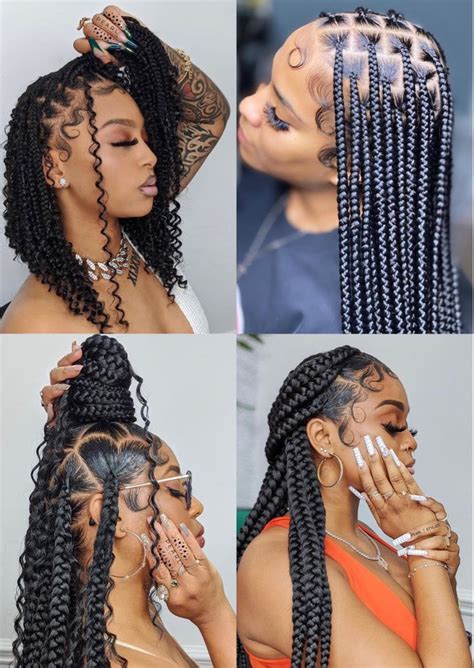 Everything You Need To Know About Knotless Braids And All Its Variants