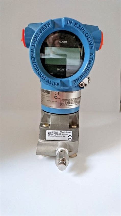 Rosemount Cd A A Am Dfe Q Q Q Differential Pressure Transmitter