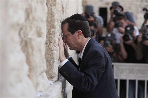 El Mapa Del Pueblo El Presidente De Israel Isaac Herzog Presentó