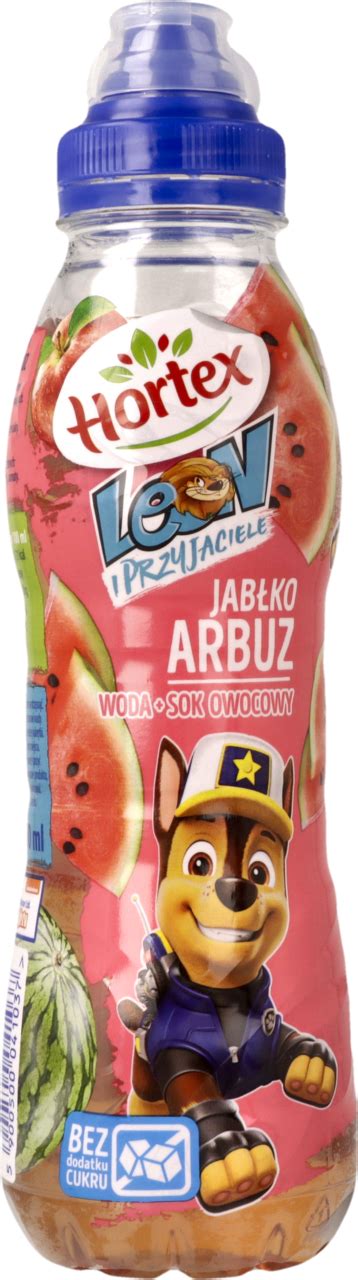 HORTEX LEON napój owocowy jabłko arbuz 400 ml Drogeria Rossmann pl