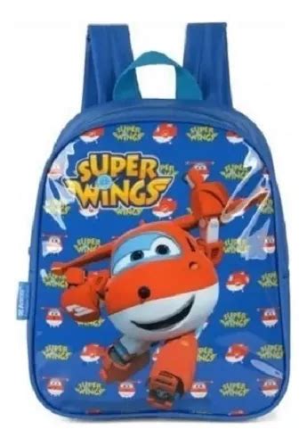 Mochila Passeio Escolar Luxcel Super Wings Mercadolivre