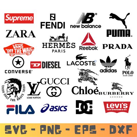 Popular Clothing Brand Logos