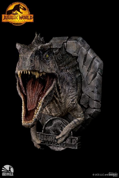 Infinity Studio Jurassic World Dominion Giganotosaurus Dinosaur Wall