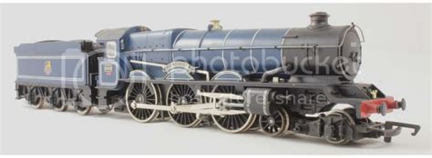 Oo Gauge Hornby R737 Br Express Blue Gwr King Class 4 6 0 Steam Locomotive Ebay