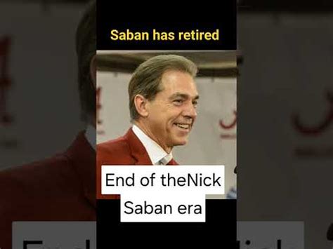 Nick Saban The Head Coach Of Alabama Crimson Tide Has Finally