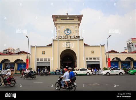 Ben Thanh Market Ho Chi Minh City Saigon Vietnam Stock Photo Alamy