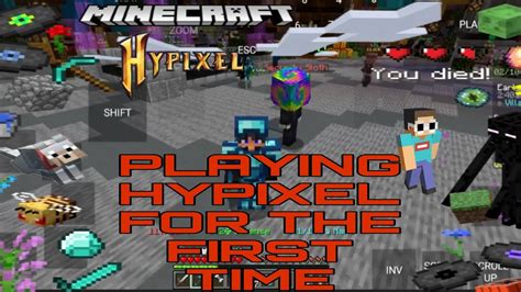 PLAYING HYPIXEL SKYBLOCK FOR THE FIRST TIME HYPIXEL SKYBLOCK DAY