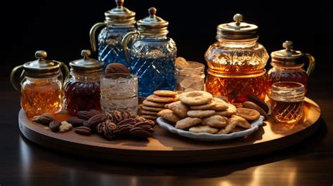 Premium Photo Propolis Honeycomb And Different Fruit Inside Organic Honey In Glass Jars Sold