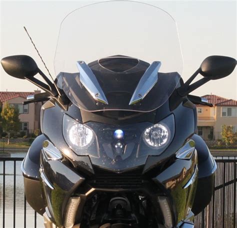 いいたしま windshield BMW K1600 GT GTL 2015の軽量煙のためのPuig Windshieldツーリング