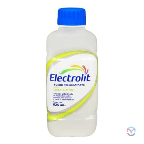 Farmacia Nbio Electrolitos Orales 625 ml Electrolit Sabor Lima Limón