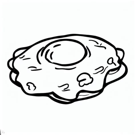 Fried Egg Coloring Pages Coloring For Kids Smart Creative And Fun