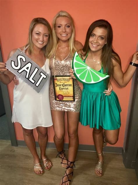 Group Costume Salt Tequila Lime Group Costume Halloween Couples