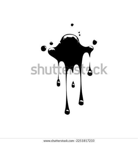 Blood Splatter Icon Illustrations Suitable Depicting Stock Vector ...