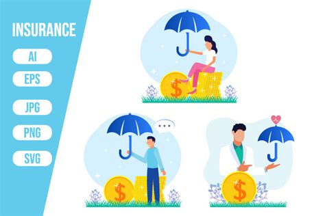 Insurance Illustration with Characters Graphic by Ismunandar Rambe ...