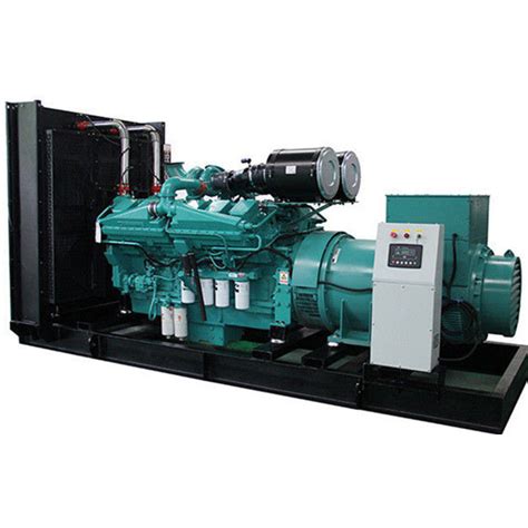 1000kva 12 Cylinder Cummins Diesel Generator 800kw Electric Genset