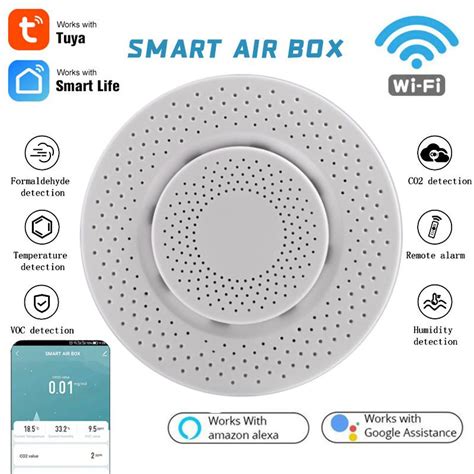 Buy Tuya Wifi Co Meter Sensor Detector Air Quality Monitor