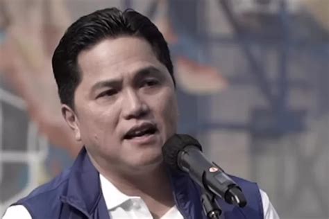 Survei Litbang Kompas Tren Elektabilitas Erick Thohir Naik Yang Lain