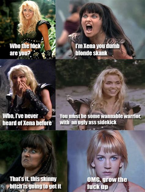 Xena Warrior Princess (FUNNY) by NEON-REVENGE on DeviantArt