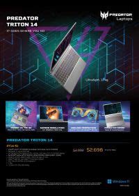 Acer Pg Brochures From Hardwarezone S Tech Show Portal