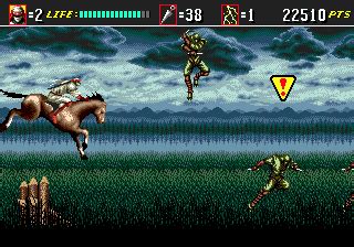 Screenshot Of Shinobi III Return Of The Ninja Master Genesis 1993