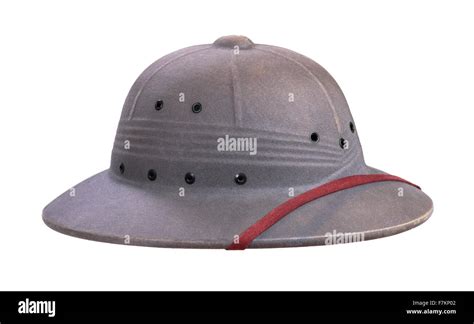 Safari Pith Helmet Hat Stock Photo Alamy