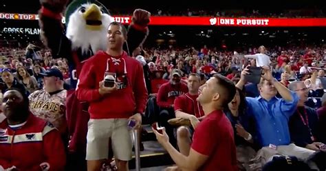 Watch This Gay Male Couple Get Engaged At Washington Nationals Game Outsports