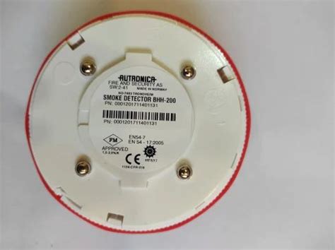 Autronica Bh Optical Smoke Detector At Rs Autronica Fire