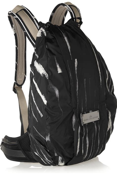 Adidas By Stella Mccartney Padded Shell Backpack In Black Lyst