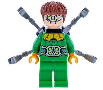 Lego Dr Octopus 76134 Doc Ock Green Outfit Super Heroes Minifigure EBay